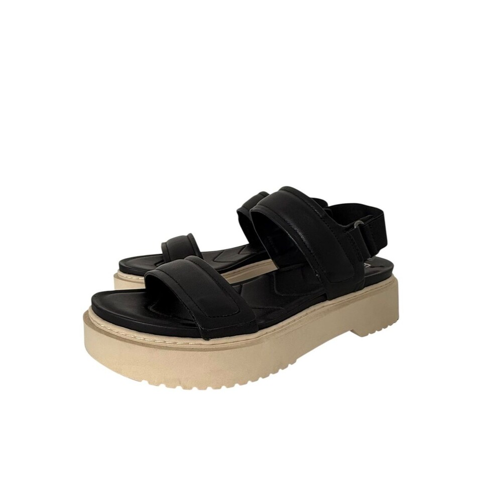 Franco Sarto Black Winda Sandals